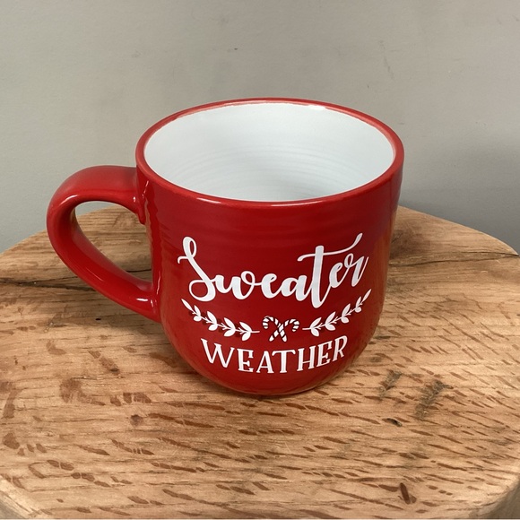 🔴 Beautiful - Large - Ceramic Crafted - Christmas Holiday Season Mug / Cup - Picture 4 of 10